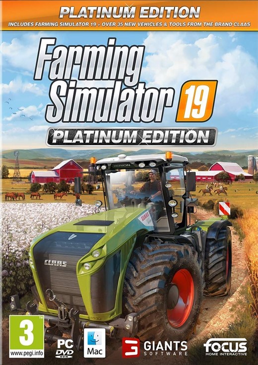 Farming Simulator 19: Platinum Edition (PC)Focus Home Interactive