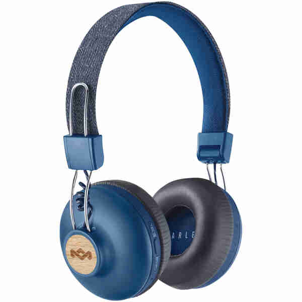 House of Marley Positive Vibration Bluetooth naglavne slušalke - denimHouse Of Marley