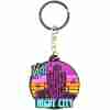 JINX Cyberpunk 2077 Visit Night City PVC Obesek za ključe MultiColorJinx