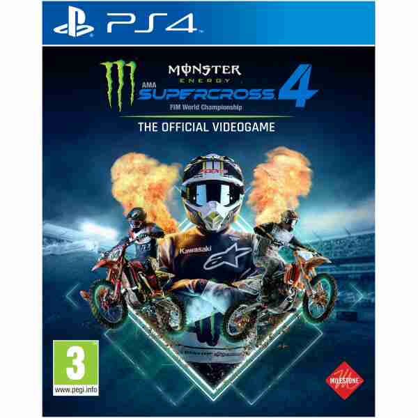 Monster Energy Supercross: The Official Videogame 4 (PS4)Milestone Interactive