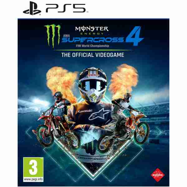 Monster Energy Supercross: The Official Videogame 4 (PS5)Milestone Interactive
