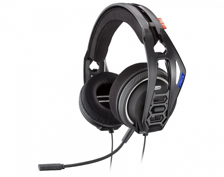 Nacon | RIG 400HS PS4/PS5 žične gaming stereo slušalke za PS4 in PS5 - ČRNE BARVEBIGBEN