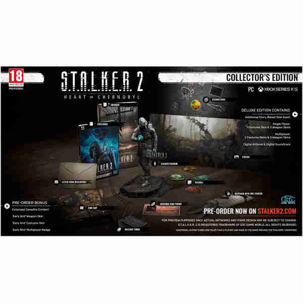 S.T.A.L.K.E.R. 2 - The Heart of Chernobyl - Collectors Edition (PC)GSC Game World