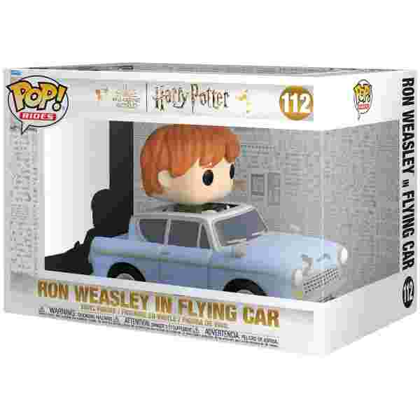FUNKO POP RIDE SUP DLX: HARRY POTTER COS 20TH- RON WEASLY IN FLYING CAR