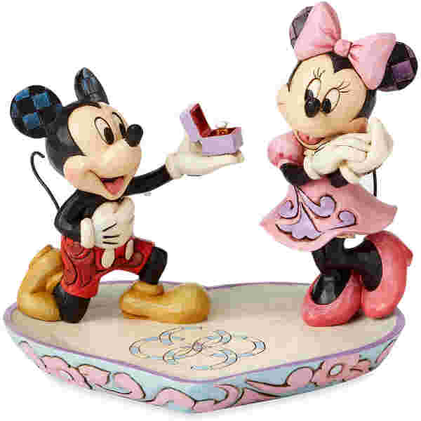 FIGURA MICKEY AND MINNIE MAGICAL MOMENT