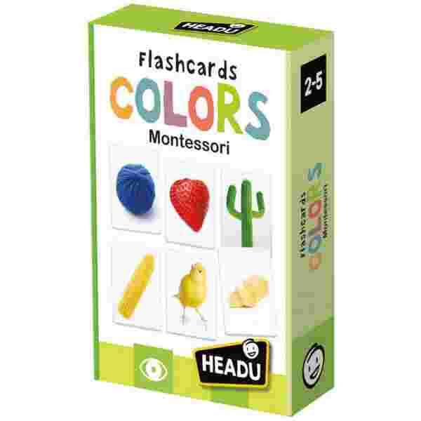 Headu Montessori kartice Barve