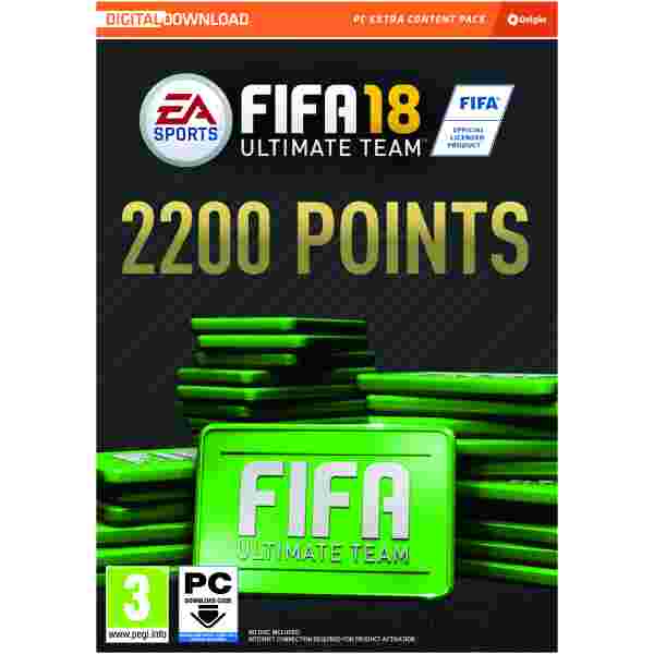 Fifa 18 2200 FUT POINTS (pc)