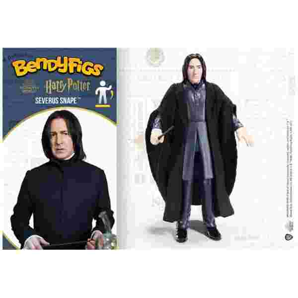 NOBLE COLLECTION - HARRY POTTER - BENDYFIGS - SEVERUS SNAPE FIGURA