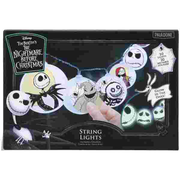 PALADONE NIGHTMARE BEFORE CHRISTMAS STRING LIGHTS WITH STICKER