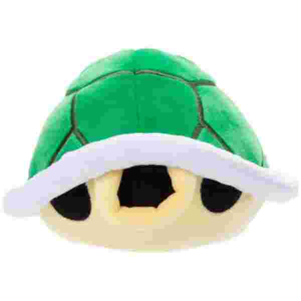 NINTENDO SUPER MARIO PLUSH GREEN SHELL WITH SOUND EFFECT 15 CM PLIŠ