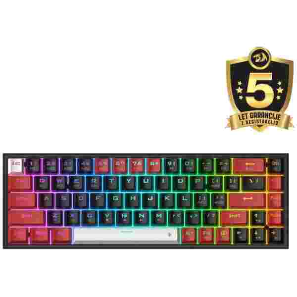 REDRAGON CASTOR K631RGB PRO ŽIČNA/BREZŽIČNA/BT MEHANSKA TIPKOVNICA