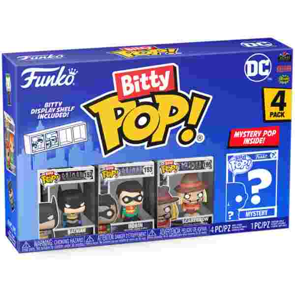 FUNKO BITTY POP: DC - BATMAN 4PK