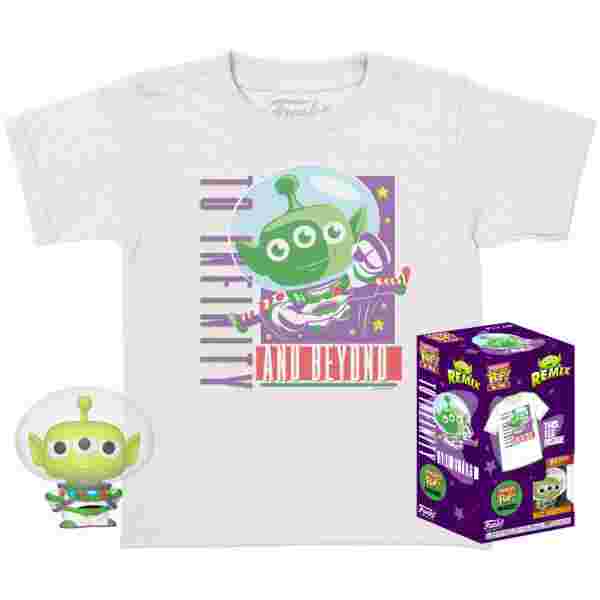 FUNKO POCKET POP & TEE: DISNEY - ALIEN BUZZ