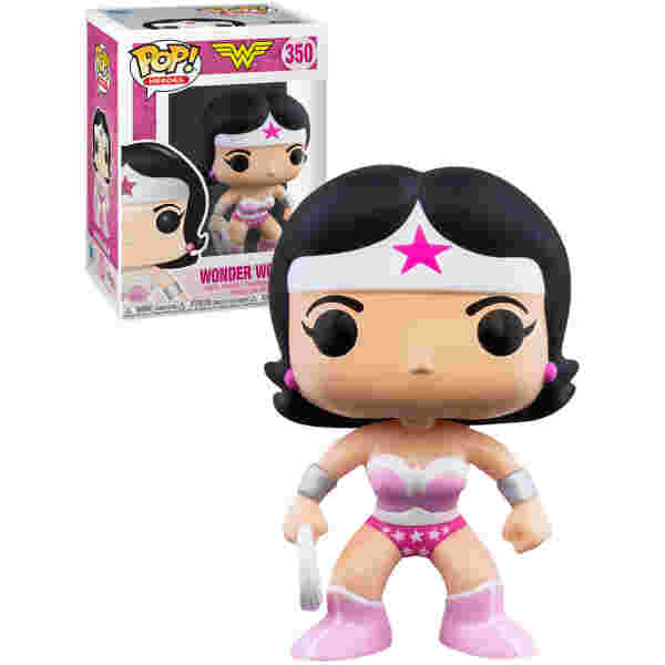 FUNKO POP BREAST CANCER AWARENESS -WONDER WOMAN