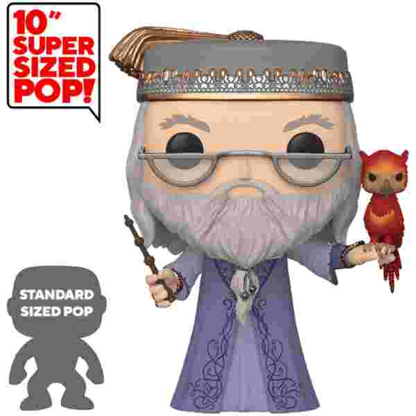 FUNKO POP HP: HARRY POTTER - 10" DUMBLEDORE W/FAWKES