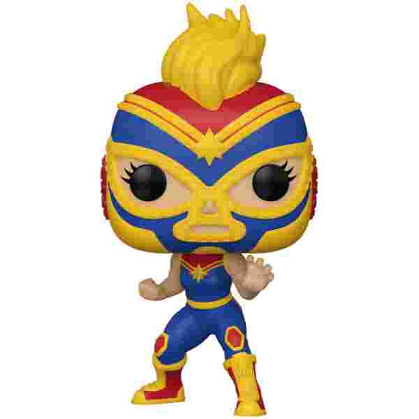 FUNKO POP MARVEL: LUCHA LIBRE - CAPTAIN MARVEL