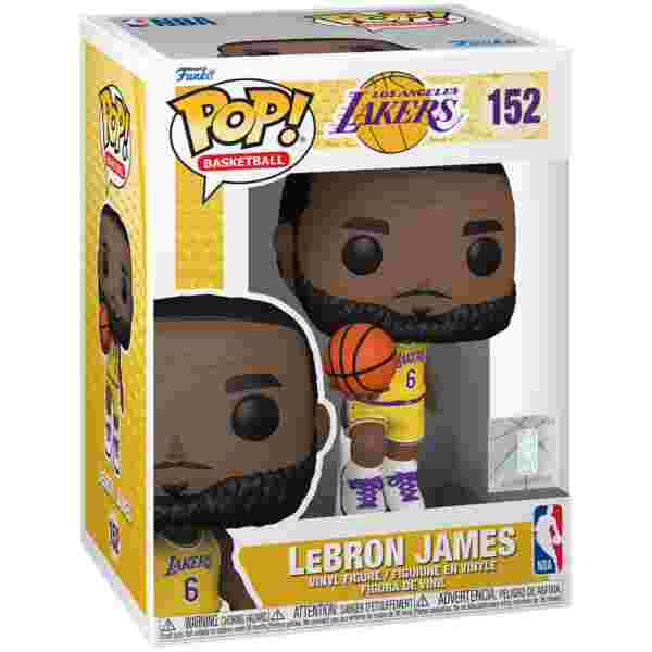 FUNKO POP NBA: LAKERS - LEBRON JAMES (YELLOW JERSEY)