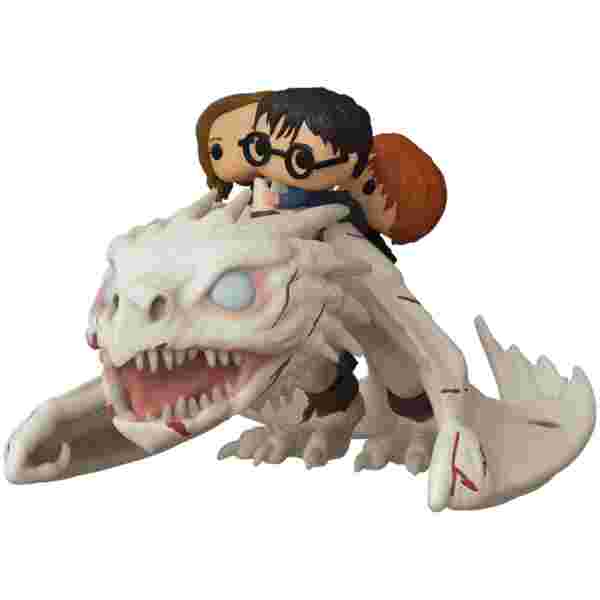 FUNKO POP RIDES: HARRY POTTER - DRAGON W/ HARRY. RON. & HERMIONE