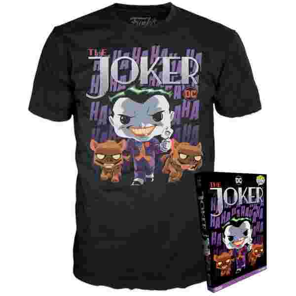 FUNKO POP TEE: DC COMICS - THE JOKER