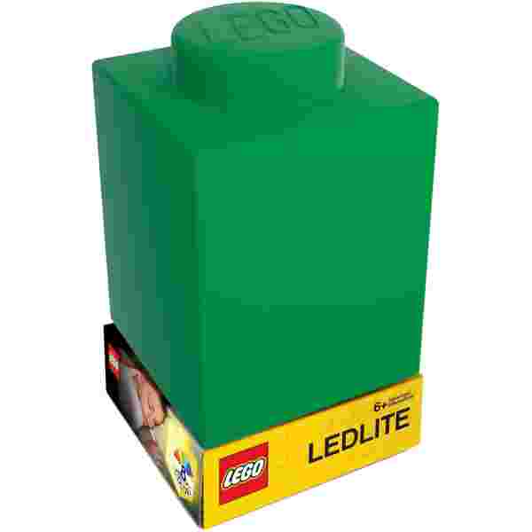 LEGO SILCONE LED NIGHTLIGHT GREEN NOČNA LUČKA