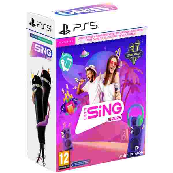 Let's Sing 2025 - Double Mic Bundle (Playstation 5)