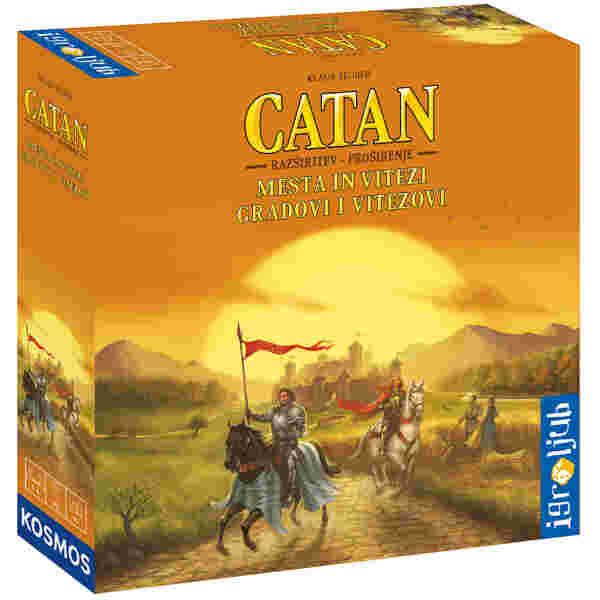 Catan eko - razširitev mesta in vitezi slo