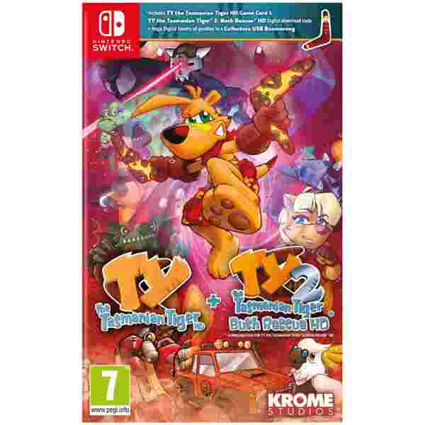 TY the Tasmanian Tiger HD + TY the Tasmanian Tiger 2: Bush Rescue HD (Nintendo Switch)