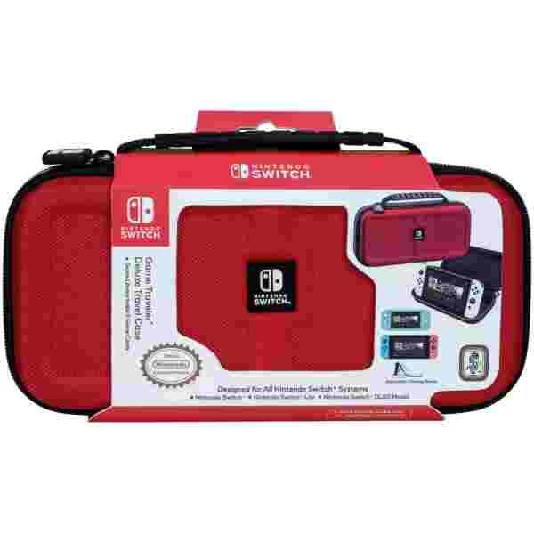 BIGBEN NINTENDO SWITCH DELUXE TRAVEL CASE RED TORBICA - Image 4