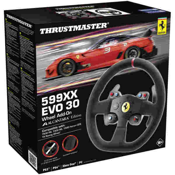 THRUSTMASTER 599XX EVO 30 FERRARI ALCANTRA DODATEK ZA VOLAN - Image 2