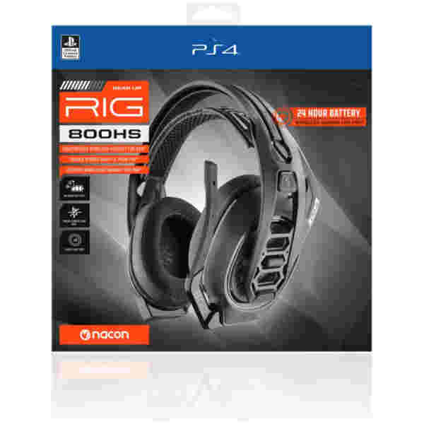 Nacon | RIG 800HS PS4 V2 brezžične gaming stereo slušalke za PS4/PS5 - Image 4