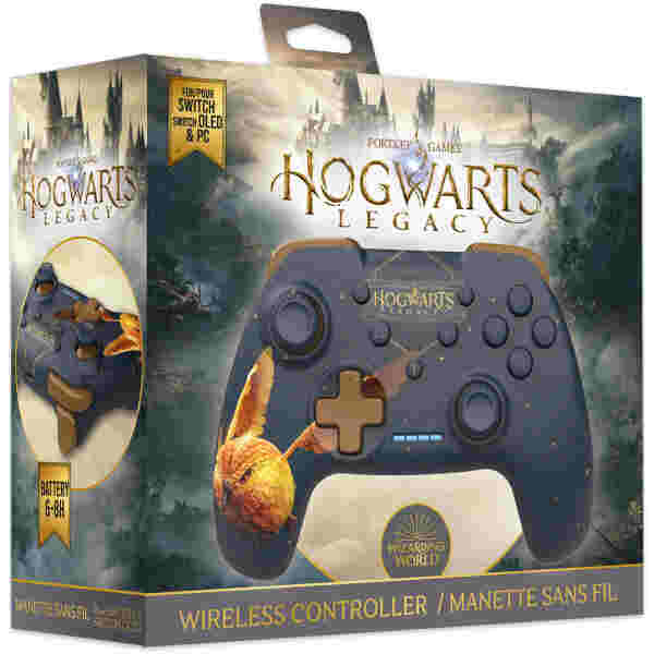 OFFICIAL HOGWARTS LEGACY - WIRELESS SWITCH CONTROLLER - TEMNO MODRE BARVE - Image 3