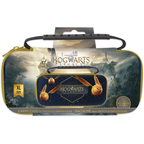 OFFICIAL HOGWARTS LEGACY - XL SWITCH CASE FOR SWITCH AND OLED - GOLDEN - Image 3