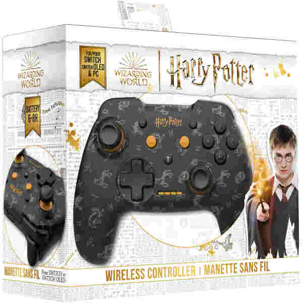 OFFICIAL HARRY POTTER - BREZŽIČNI SWITCH KONTROLER - GRYFFINDOR – ČRNE BARVE - Image 4