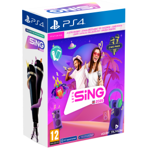 Let's Sing 2025 - Double Mic Bundle (Playstation 4)