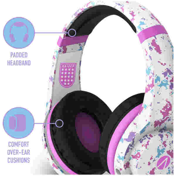 SLUŠALKE STEALTH MULTIFORMAT CAMO STEREO GAMING HEADSET - roza maskirne barve - Image 3