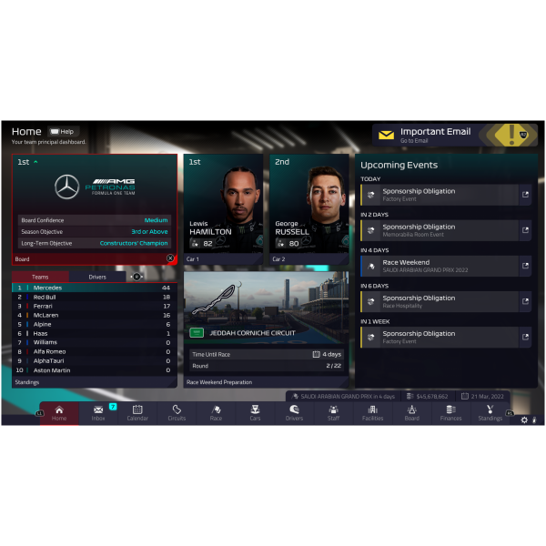 F1® Manager 2022 (Playstation 5) - Image 2