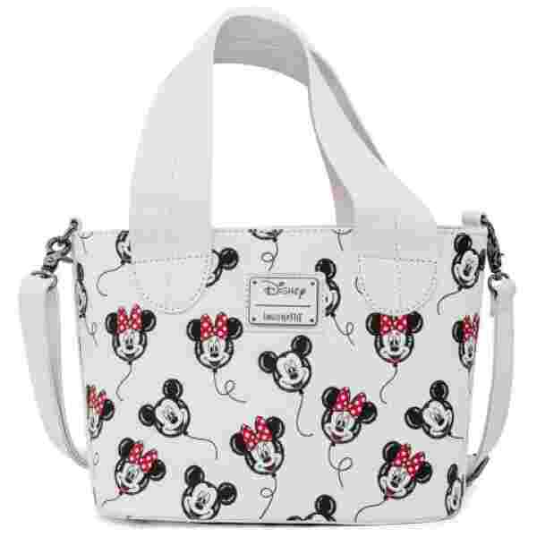 LOUNGEFLY DISNEY MICKEY-MINNIE BALLOONS AOP ROČNA TORBICA - Image 3