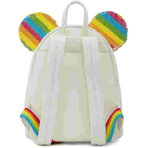 LOUNGEFLY DISNEY SEQUIN RAINBOW MINNIE MINI NAHRBTNIK - Image 4