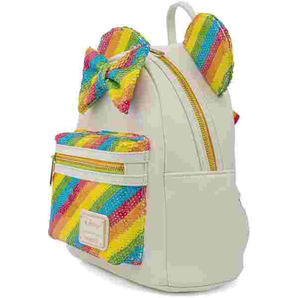 LOUNGEFLY DISNEY SEQUIN RAINBOW MINNIE MINI NAHRBTNIK - Image 2
