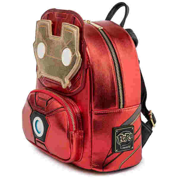 LOUNGEFLY MARVEL IRONMAN LIGHT-UP MINI NAHRBTNIK - Image 3