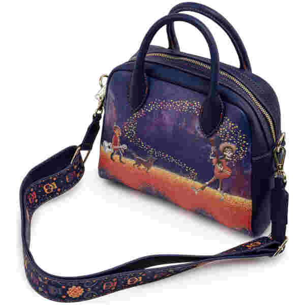 LOUNGEFLY PIXAR COCO MARIGOLD BRIDGE GUITAR STRAP TORBA - Image 3