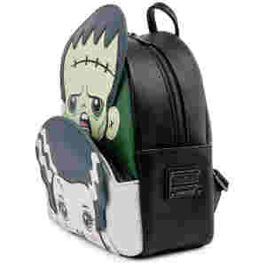 LOUNGEFLY UNIVERSAL MONSTERS FRANKIE AND BRIDE COSPLAY MINI NAHRBTNIK - Image 2