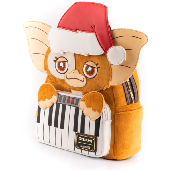 LOUNGEFLY GREMLINS GIZMO HOLIDAY COSPLAY W REMOVABLE HAT MINI NAHRBTNIK - Image 3