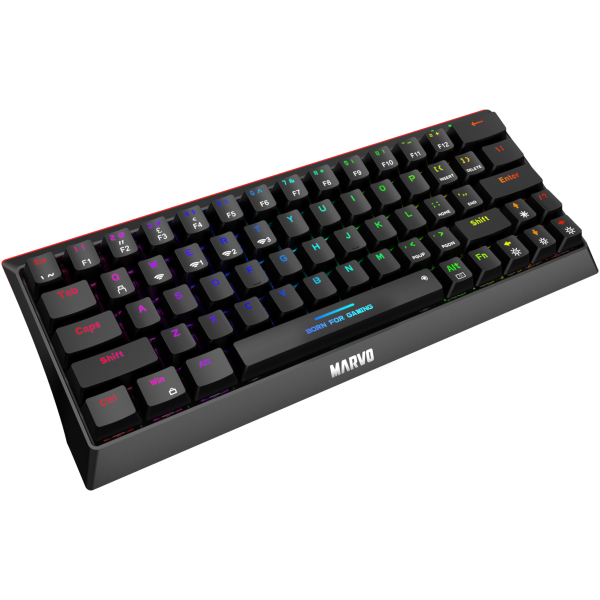 MARVO KG962W MECHANICAL GAMING BREZŽIČNA TIPKOVNICA - Image 4