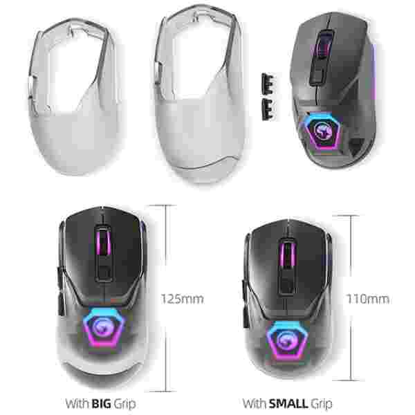 MARVO FIT PRO G1W WIRELESS GAMING MIŠKA SIVE BARVE - Image 2