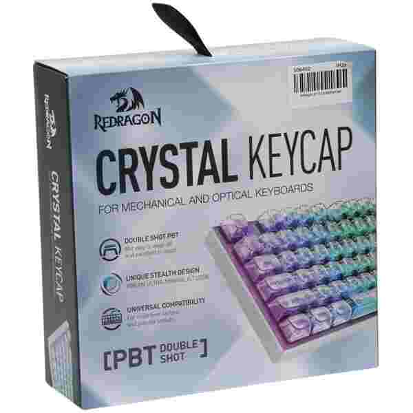 KEYBOARD KEYCAPS - REDRAGON CRYSTAL A135 - 147 kos - Image 3
