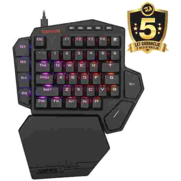 REDRAGON DITI ELITE K585RGB-KS BREZŽIČNA MEHANSKA TIPKOVNICA - RJAVA STIKALA