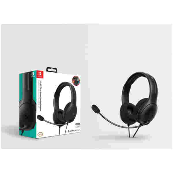 Slušalke PDP LVL40 Chat Headset za NINTENDO SWITCH črne barve - Image 4