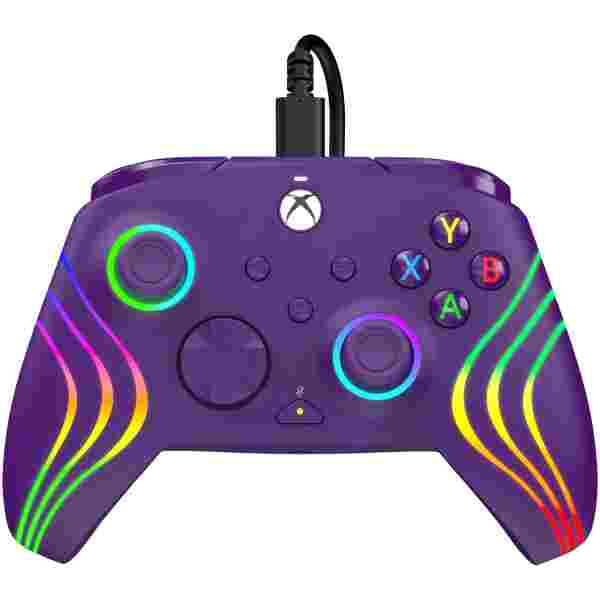 PDP XBOX ŽIČNI KONTROLER AFTERGLOW WAVE PURPLE