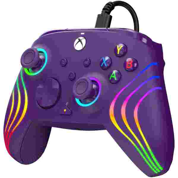 PDP XBOX ŽIČNI KONTROLER AFTERGLOW WAVE PURPLE - Image 4